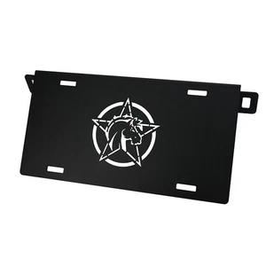 Front License Plate Holder Mounting Bracket Frame Fit For Ford Bronco 2021 2022 - Foto 1 di 6