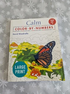 Ruhiger Großdruck Farbe nach Zahlen von David Woodroffe - Bild 1 von 5
