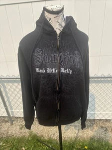 Rag Wear Sturgis Black Hills Rally 2010 Hoodie Size XL - Picture 1 of 7