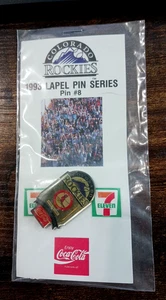 Colorado Rockies 1993 Lapel Pin Series #8, Rockies Vs Cardinals - Coca Cola - Picture 1 of 2