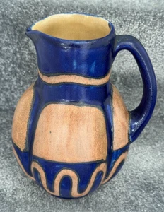 Art Deco Vintage 8" HB Quimper Water Jug/ Pitcher, Possibly 1930s - Picture 1 of 4