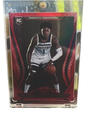 Anthony Edwards 2020‐21 PANINI Certified Timberwolves #200 Mirror Red - image 1 of 2