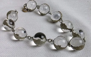 Vintage Pools of Light Floral Banded Bracelet - Picture 1 of 13