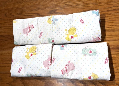 4 sábanas ajustadas de colección CARE BEAR COUSINS 1985 AM. Saludos (descripción-fotos) Foto 1 de 4