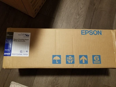 Epson Professional S042003  17" x 100'  Proofing Paper Roll - Semi-Matte WHT New - Image 1 of 2