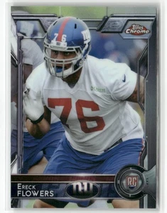 2015 Topps Chrome - Rookies Ereck Flowers #136 (RC) - Picture 1 of 2