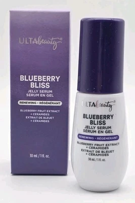 Suero de gelatina Ulta Beauty Blueberry Bliss 1 fl oz renovador cuidado de la piel ceramidas Foto 1 de 4