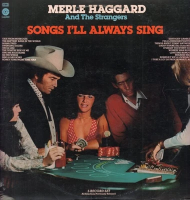 Merle Haggard and the Strangers Songs I'll Always Sing double LP vinyl UK - Image 1 of 3
