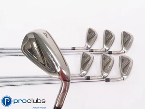Nice TaylorMade SIM 2 MAX 4-PW IRON SET -KBS MAX MT 85 Regular Flex Steel 443876 - Picture 1 of 6