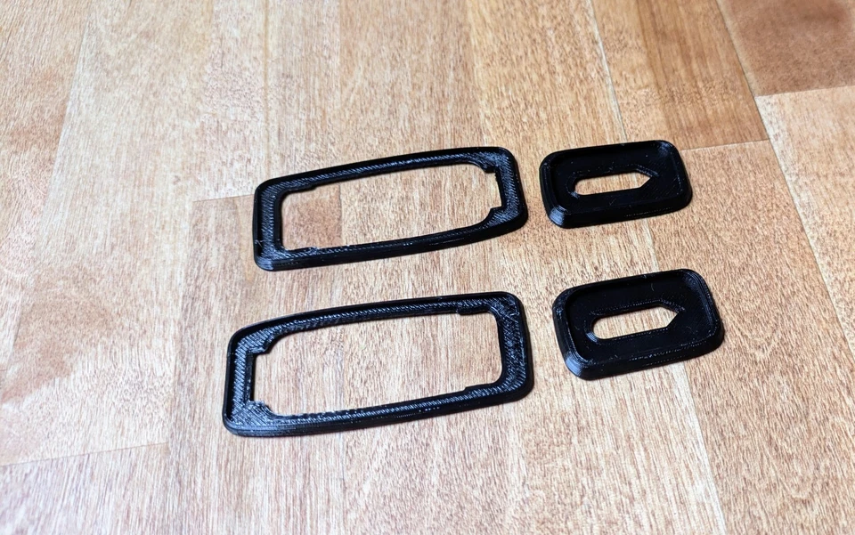 Juntas manija puerta volkswagen mk1 sello embellecedor Scirocco Rabbit  Foto 1 de 4