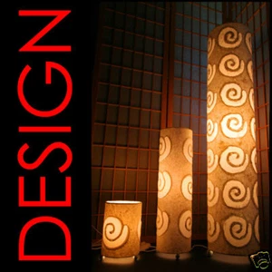 Design Steh Stand Papier Lampe Leuchte Papierlampe S25 - Bild 1 von 1