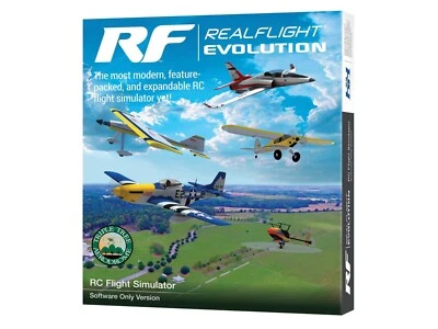 RealFlight Evolution RC Flight Simulator Software Software Only FAST SHIPPING - Image 1 of 3