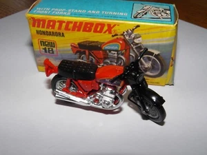 Matchbox Superfast  18 Hondarora MINT Condition Black Handlebars Old Shop Stock - Picture 1 of 9