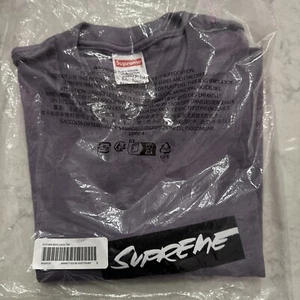 Supreme Future Box Logo Tee Dusty Purple SS24 Size Small Brand New Sealed S - Bild 1 von 6