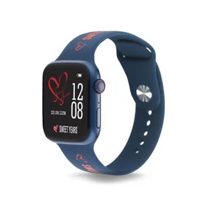 Smartwatch Unisex SWEETYEARS SW-2001-06F Cinturino Silicone Blu - Picture 1 of 3