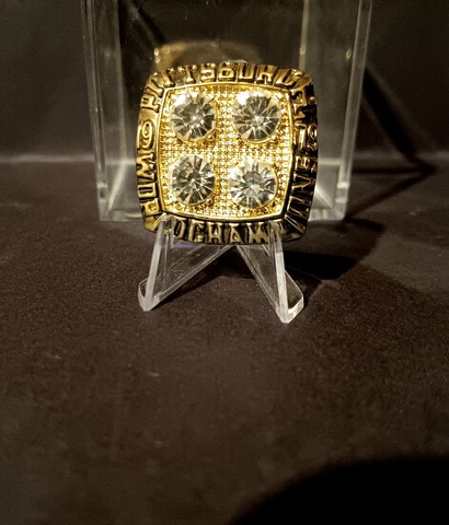 Pittsburgh Steelers Super Bowl XIV Ring Terry Bradshaw (Replica) Cover