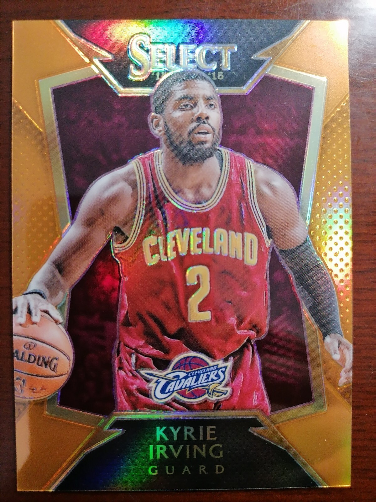 2014-15 Select Concourse Prizms Orange #65 Kyrie Irving /60