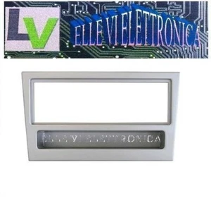 1140 RMS Mascherina Adattatore Autoradio ISO Colore ARGENTO Opel Corsa Sport - Foto 1 di 1
