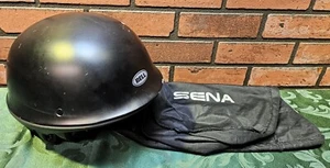 Black Bell Rogue DOT FMVSS No. 218 Motorcycle Bicycle Helmet Large + Soft Case - Picture 1 of 9