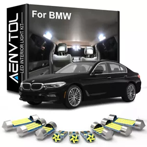LED Interior Light Bulb Kit For BMW X1 E84 F48 X2 F39 X3 E83 F25 X4 F26 X5 E53 - Picture 1 of 14