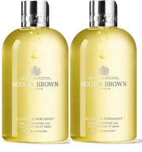 Molton Brown Orange & Bergamot Bath & Shower Gel 2 x 300ml - Picture 1 of 1