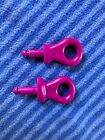 Baby Einstein Musical Motion Jumperoo Set of 2 Pink Toy Hooks Replacement Part