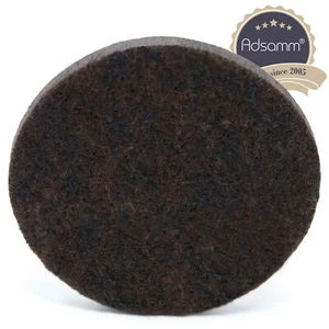 32 x Filzgleiter | Ø 60 mm | Braun | rund | 5.5 mm starke selbstklebende Möbe... - Bild 1 von 2