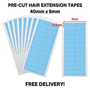 Double Sided Replacement Adhesive Tapes For Tape In Hair Extensions Skin Weft