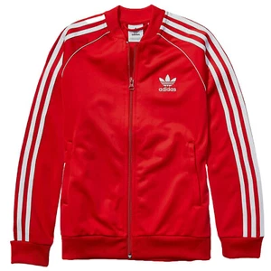 adidas Originals Kinder Unisex Superstar Track Top Sportjacke Trainings Jacke Ro - Picture 1 of 5