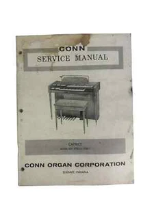 Manual de Servicio Conn Caprice Modelo 430, Estilo 2, Manual de Servicio de Órgano Tipo 3 - Imagen 1 de 3