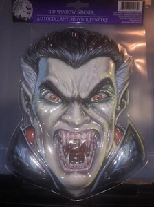 Halloween Dracula Vampire 3D Fenster Aufkleber Kleben - Bild 1 von 2