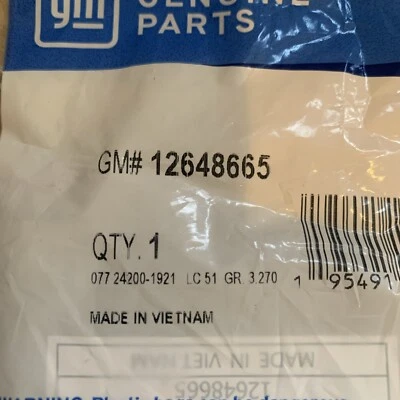 Junta GM 12648665 Foto 1 de 3