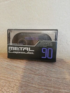 Maxell sealed cassette, tape, metal Capsule 90, Type IV - Photo 1/2
