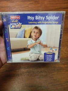 Fisher Price Laugh Smile & Learn CD Itsy Bitsy Spider Learning Fingerplay Songs - Picture 1 of 5