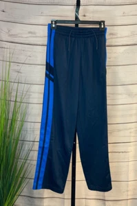 Boy's TEK GEAR BLK FLEECE LINE DRAWSTRING SWEAT ATHLETIC PANTS Size Large 14/16 - Picture 1 of 2