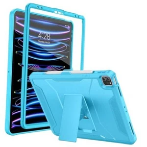 Case for iPad Pro 12.9 Inch 6th/5th/4th Generation(2022/2021/2020 Cyan Blue - Picture 1 of 7