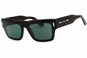 CALVIN KLEIN CK23504S-235-55 Sunglasses Size 55mm 145mm 19mm havana Unisex NEW - Picture 1 of 5