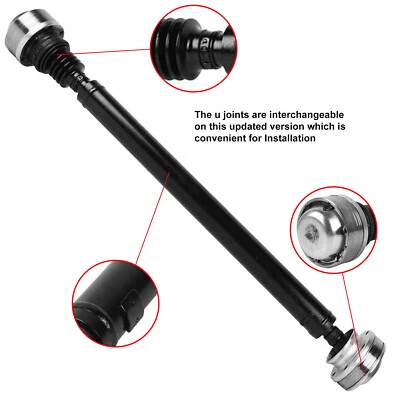 Front Driveshaft Prop Shaft Assembly For Jeep Grand Cherokee 1999-2001 - Image 1 of 4