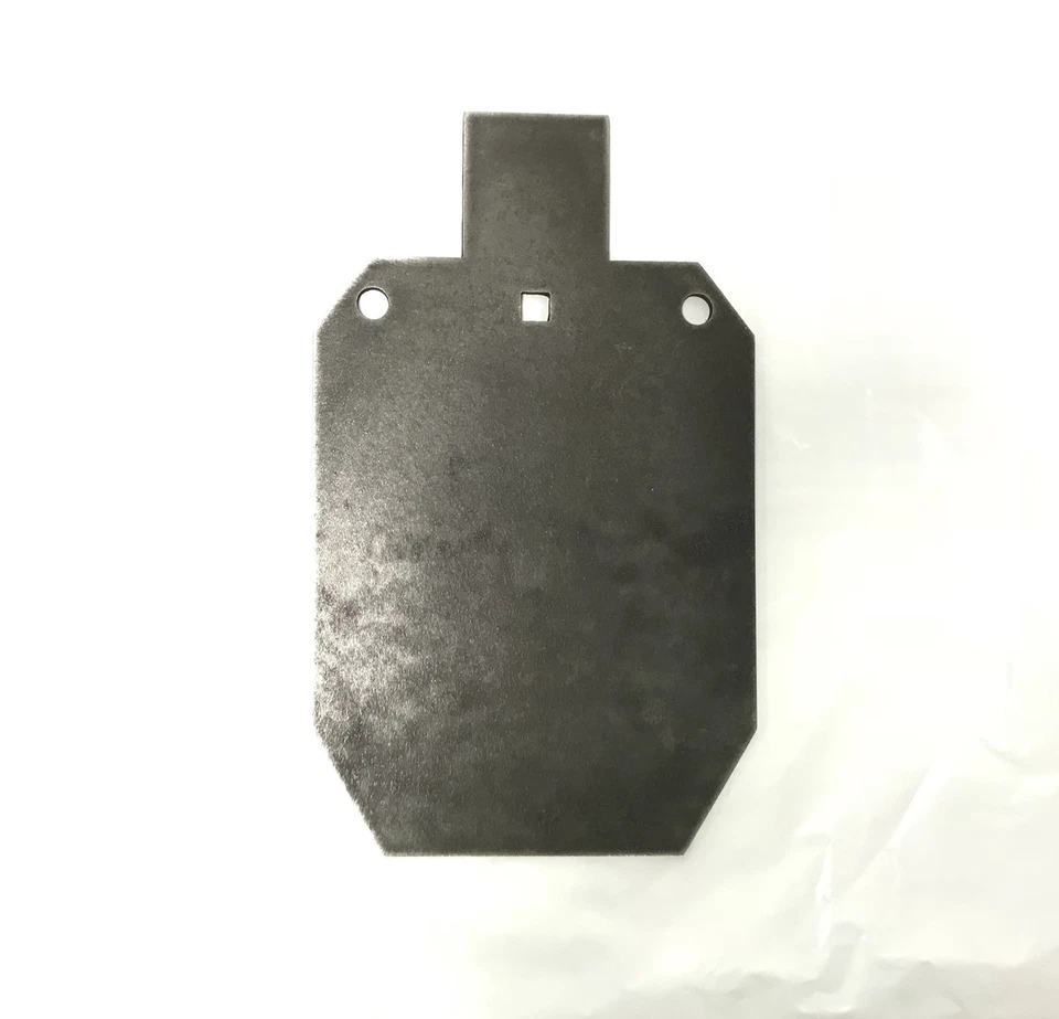 HMF TARGETS AR500 1/2 IDPA IPSC Steel Shooting Target Gong 3/8” 9”X 15” Silhouette