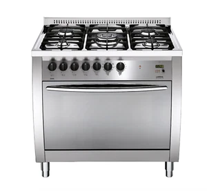 LOFRA CURVA CG96GV/C CUCINA INOX 90X60 CM 5 FUOCHI FORNO A GAS MULTIFUNZIONE - Foto 1 di 1