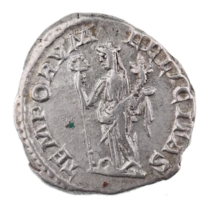 Elagabalus - Denarius - 218 to 222 AD - TEMPRORVM FELICITAS - Very Fine - Picture 1 of 2