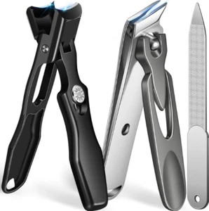 Toenail Clippers for Thick Toenails for Seniors, Slanted Nail Clippers for Me... - Picture 1 of 9