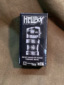 HellBoy Right hand of Doom Ceramic Bank Loot Crate Exclusive NEW MIB - Picture 1 of 4