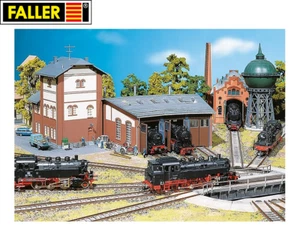 Faller H0 120176 cobertizo locomotora de anillo, 3 permanentes - NUEVO + EMBALAJE ORIGINAL - Imagen 1 de 3