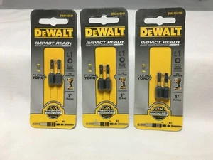Neuf /3 PACKS DeWALT #1 Square Robertson FlexTorq 1" DWA1SQ1IR Impact Ready 6 BIT - Photo 1 sur 9