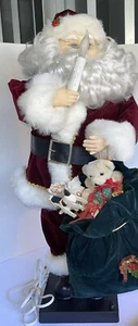 28” Animated Musical Santa Claus Christmas Holiday Light Up - Picture 1 of 5