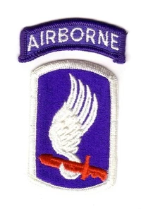 173rd AIRBORNE Bde "Patch & Tab" (Fabrication Actuelle) - Imagen 1 de 1