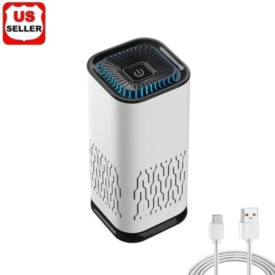 Air Purifier Freshener Cleaner Odor Pet Dander Eliminator for small room UV USA - Image 1 of 4