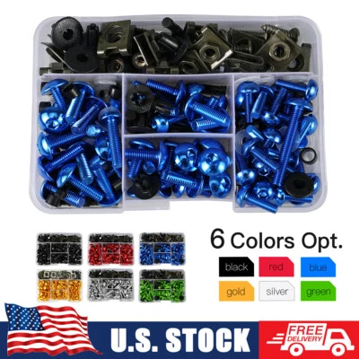 Kit de pernos de carenado clips de sujeción tornillos para Yamaha YZF R1 R3 R6 FJR1300 Foto 1 de 4