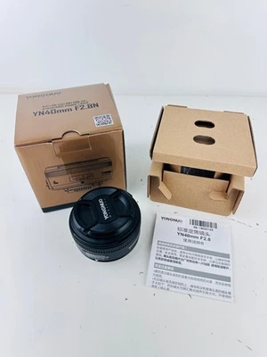 Yongnuo Digital YN40mm F2.8N Standard Prime Lens Nikon DSLR - Image 1 of 4